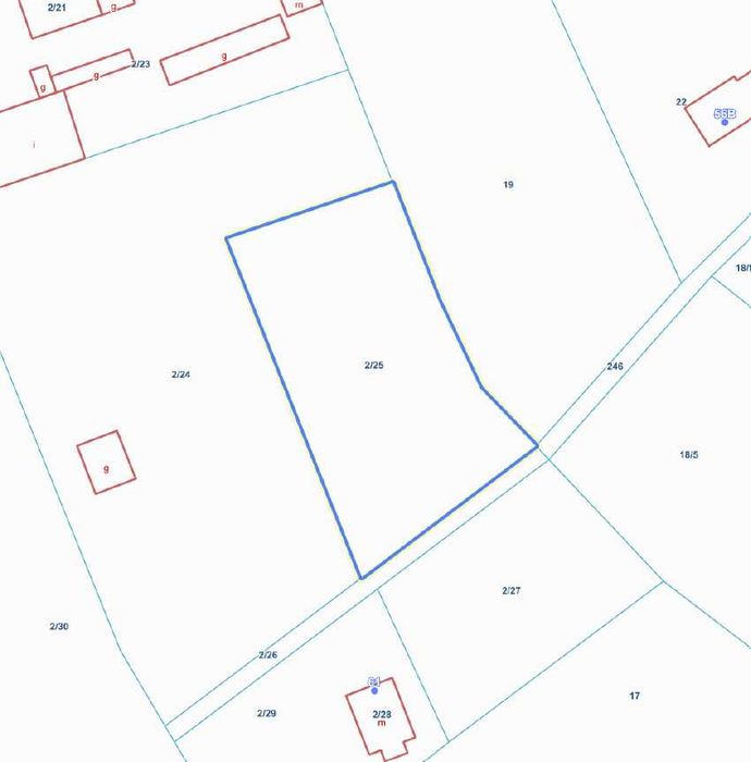 Działka pod zabudowę mieszkaniową jednorodzinną