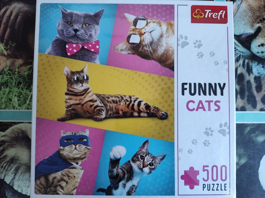 Puzzle Trefl nowe