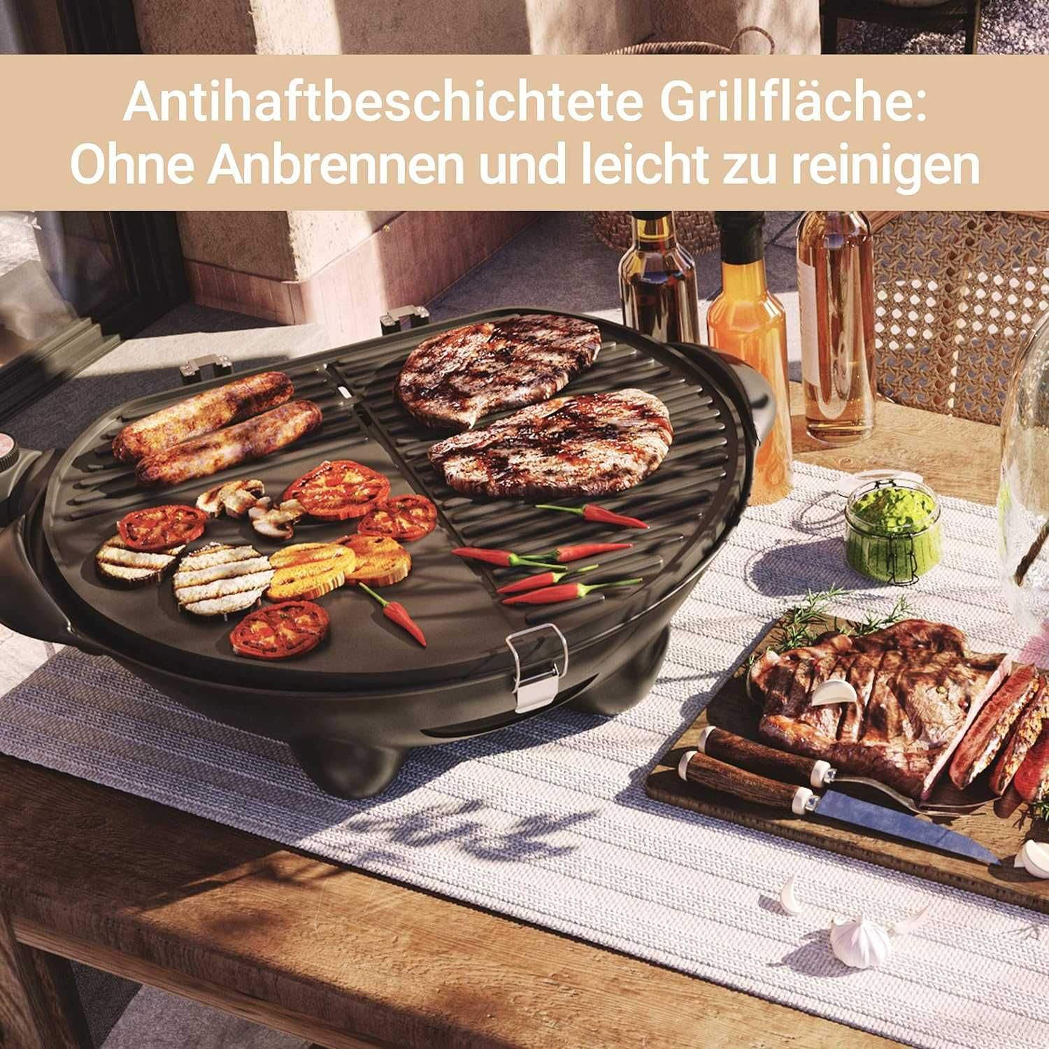 Grill Elektryczny Stojący SUNTEC BBQ-9479