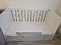 Łóżeczko tapczanik dziecięce Pino Moon 140x70 niemowlęce