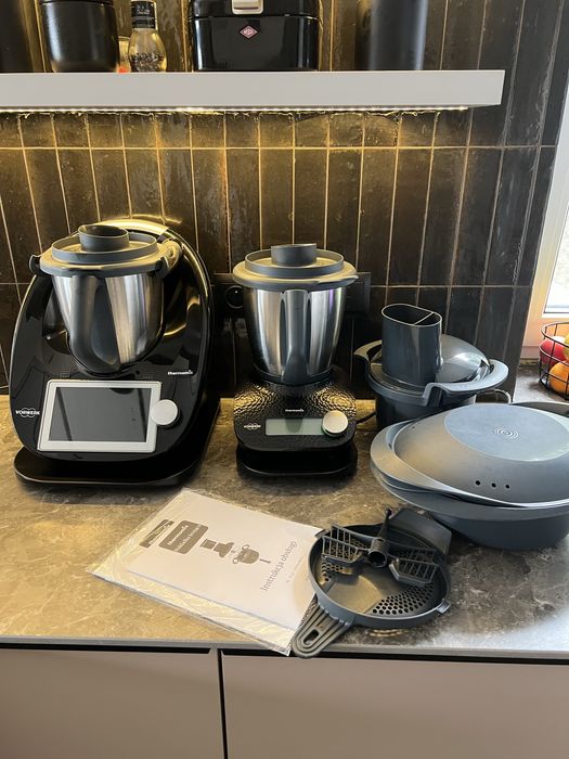 Thermomix TM6 szampański + nakładka krojąca