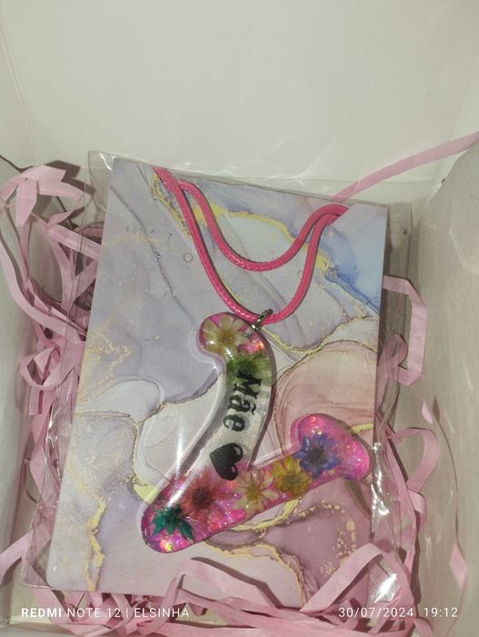 Artesanato em resina epóxi