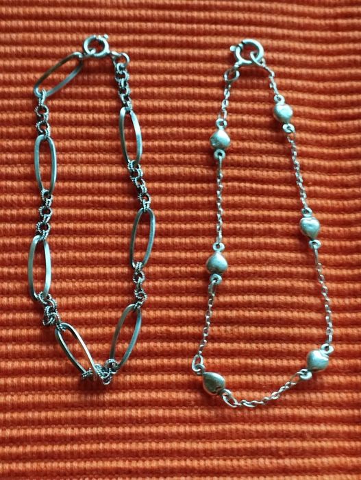Pulseiras de prata