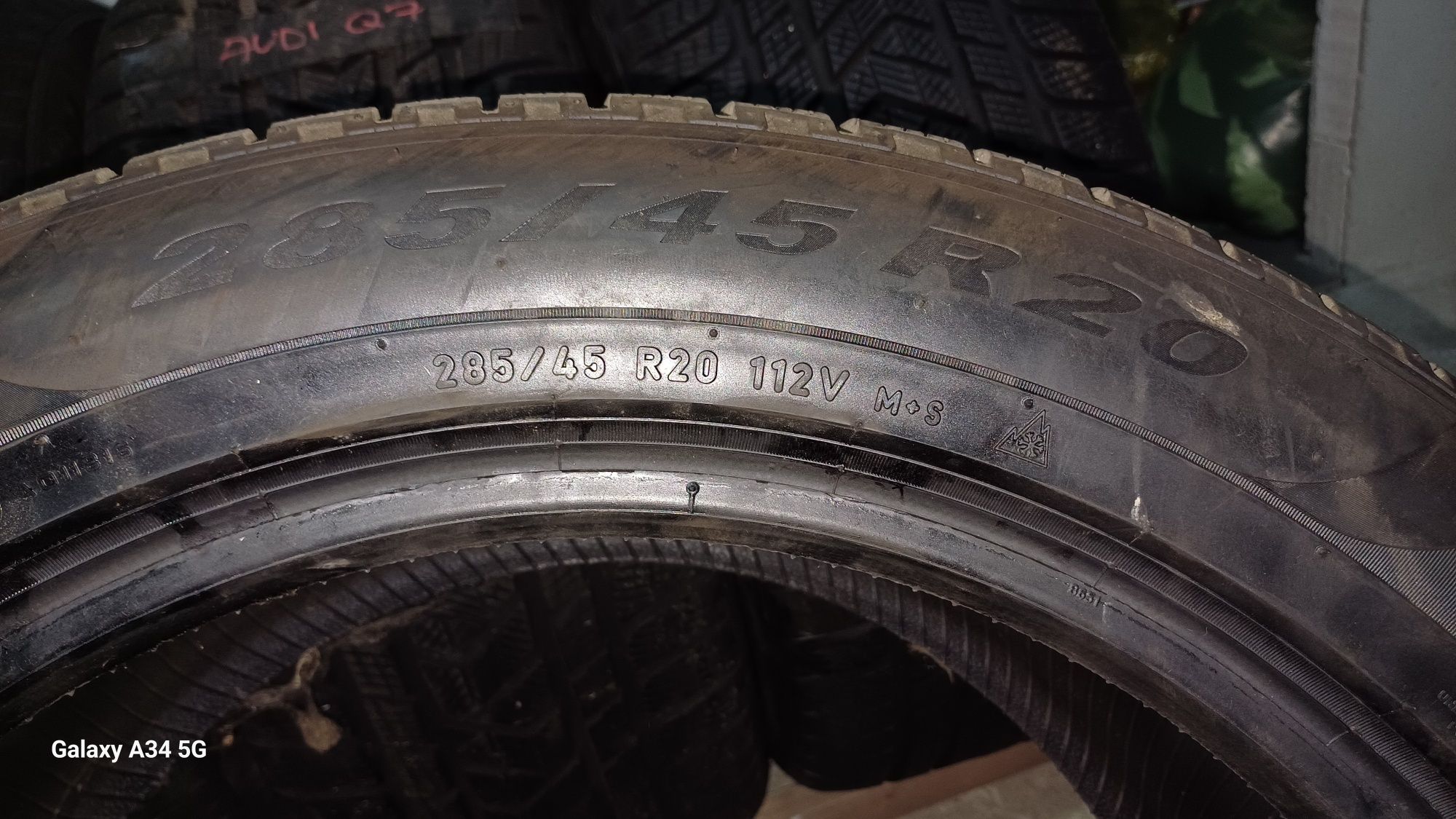 Opony zimowe  m+s Pirelli Scorpion winter ⁹285/45/20