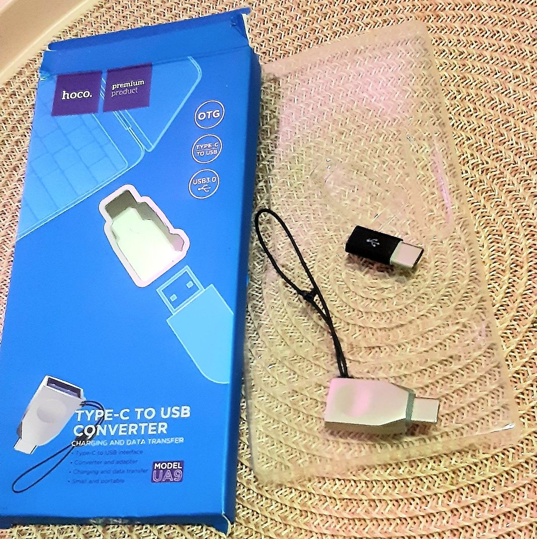 Перехідник Hoco UA9 USB type C - USB