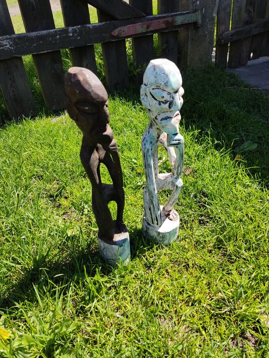 Figurka drewniana rzeźba