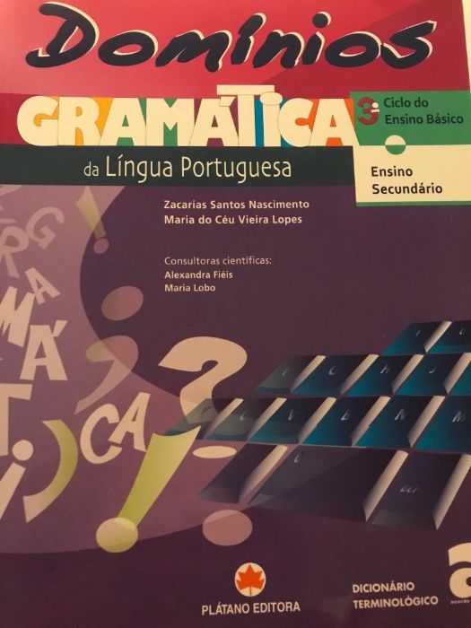 Domínios - Gramática da língua portuguesa - 3.º Ciclo