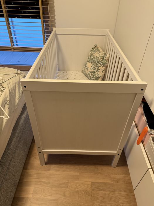 Łóżeczko dzieciece Sundvik Ikea 120x60 materac gratis!