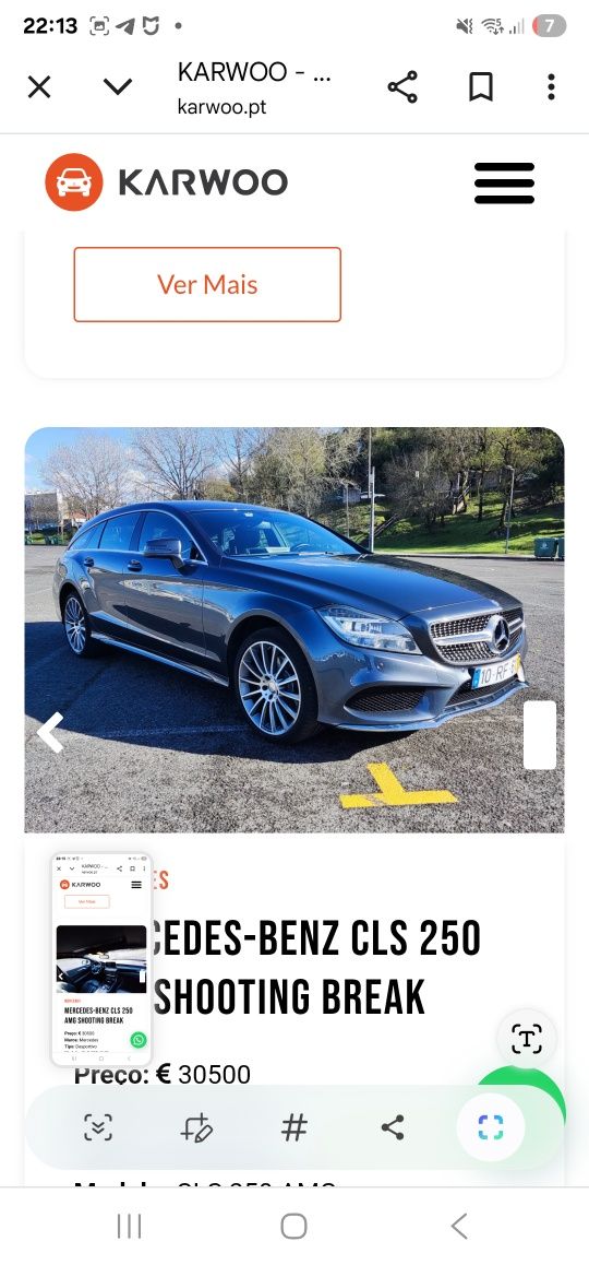 Mercedes cls 250d shooting break amg