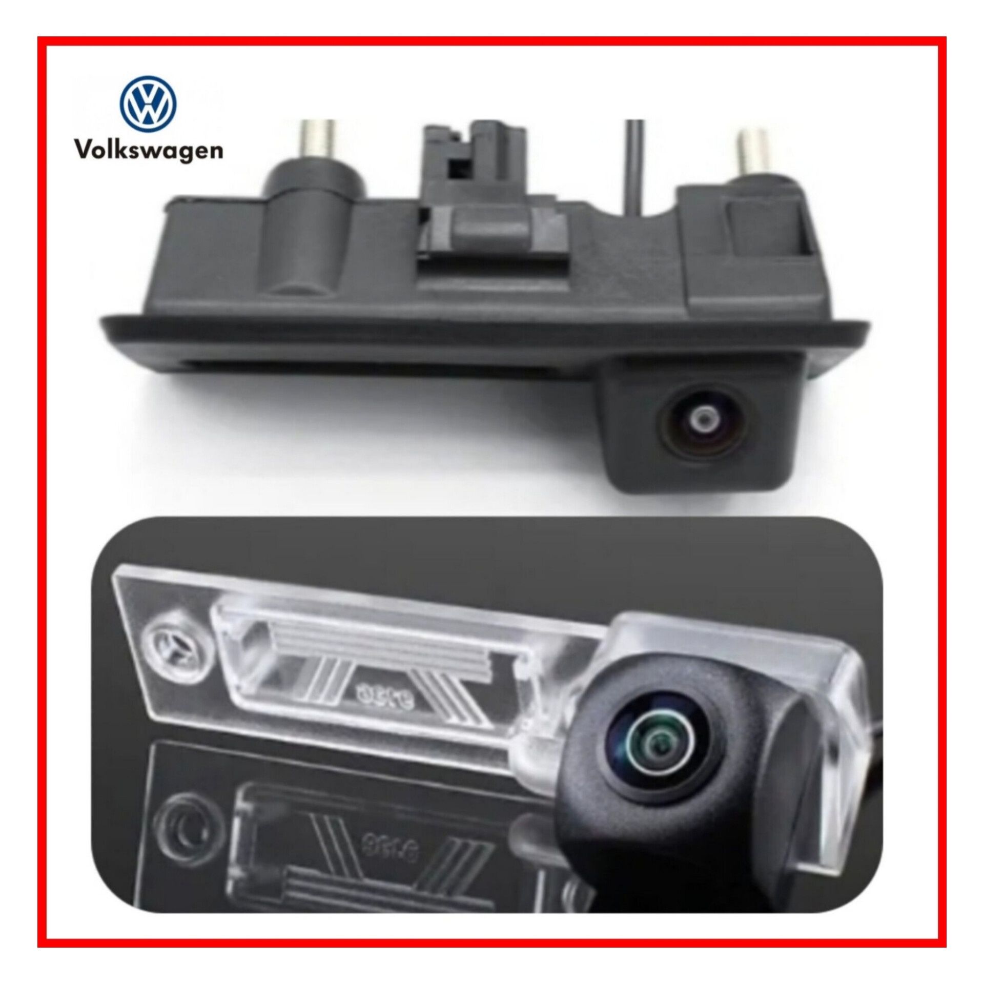 Камера заднего вида  Volkswagen AHD/CVBS +фильтр/реле задержки времени