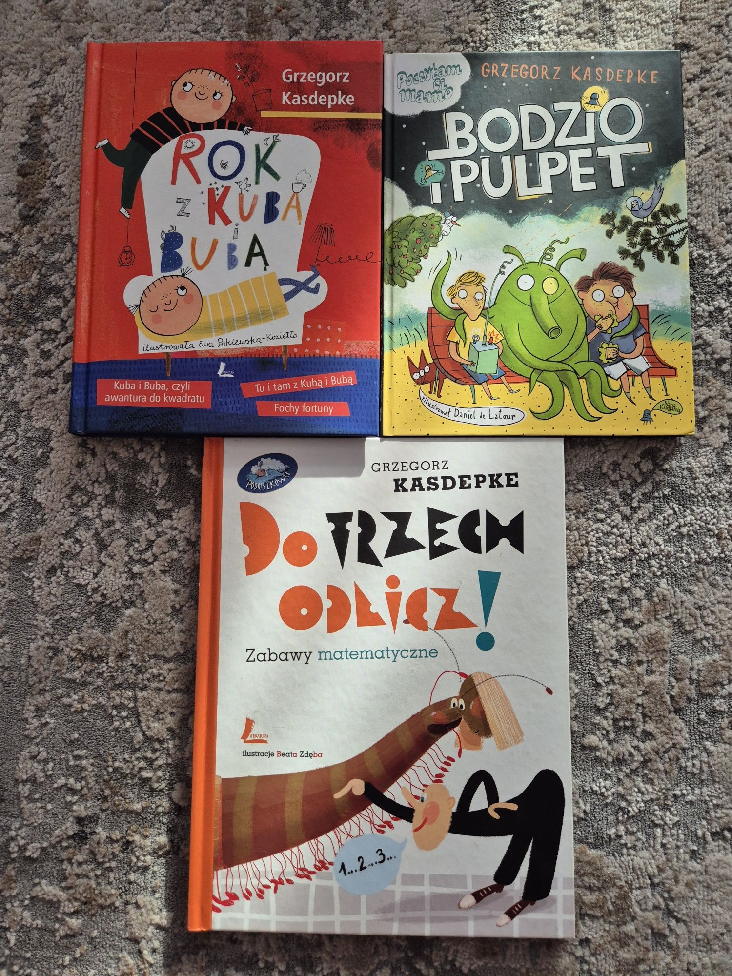 Grzegorz Kasdepke - zestaw książek