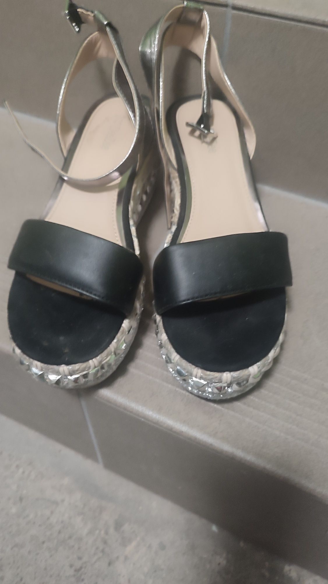 Buty koturny espadryle