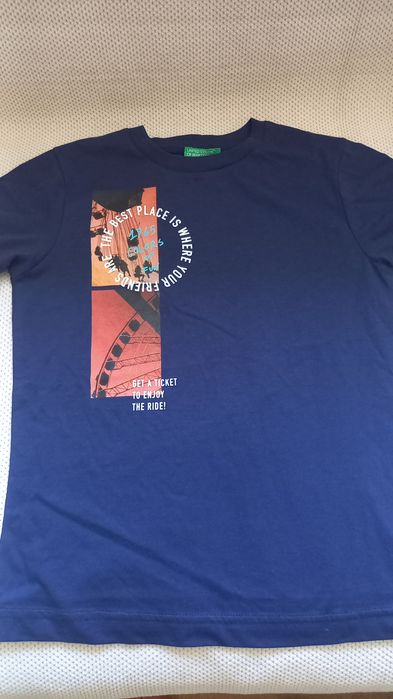 T-shirt  Benetton rozmiar 120