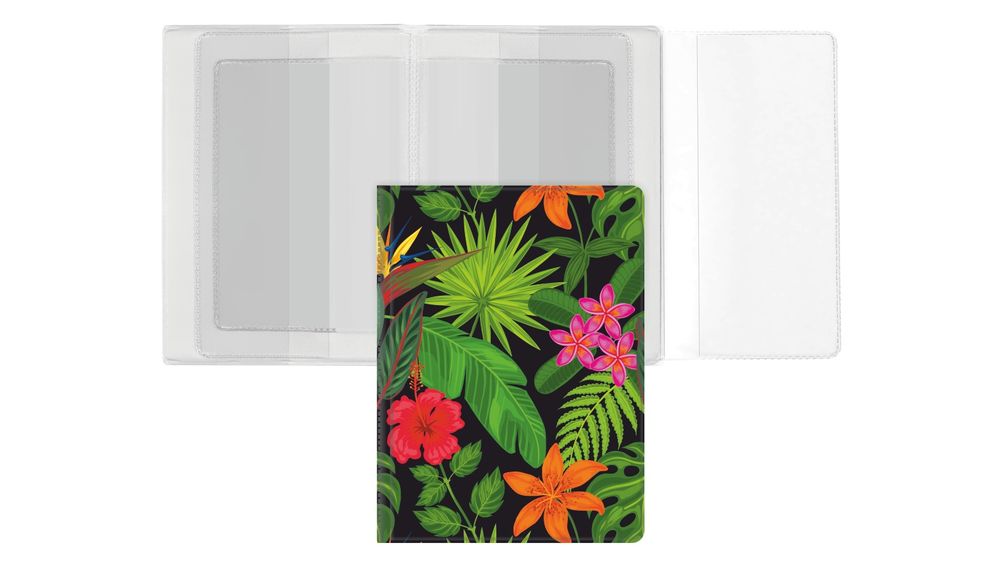 Okładka Na Dokumenty Dla Kierowcy Flowers Biurfol