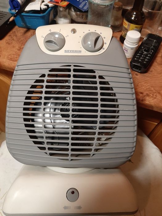 Termowentylator Severin 2000 watt obrót typ 8111