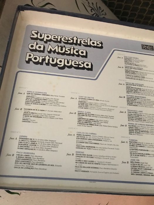 Conjunto Super Estrelas da Musica Portuguesa em vinil