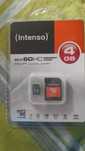 Карта памяти Intenso micro SD HC 4 GB