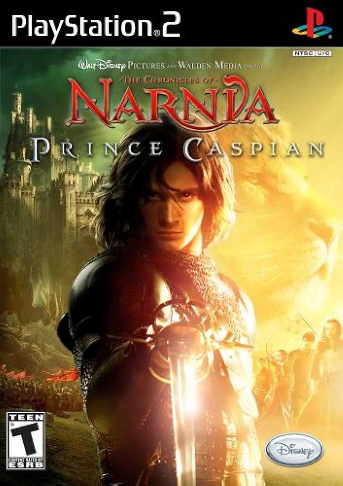 Jogo PS2 "As Crónicas de Narnia: o Príncipe Caspian" (Novo)