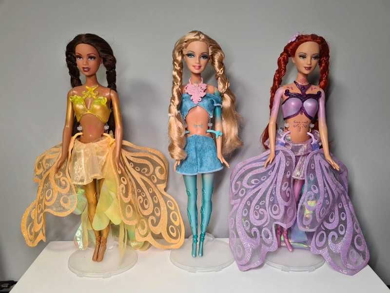 Lalki Barbie Fairytopia Wonder fairy wróżki zestaw 1999 roku