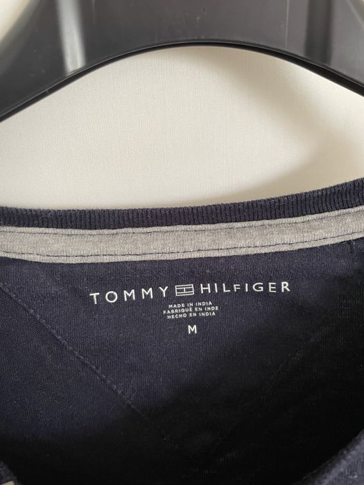 Tommy hilfiger bluzka na długi rękaw long sleeve 100% bawełna M