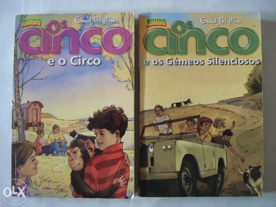 Enid Blyton - "Os Cinco" (2 Livros)