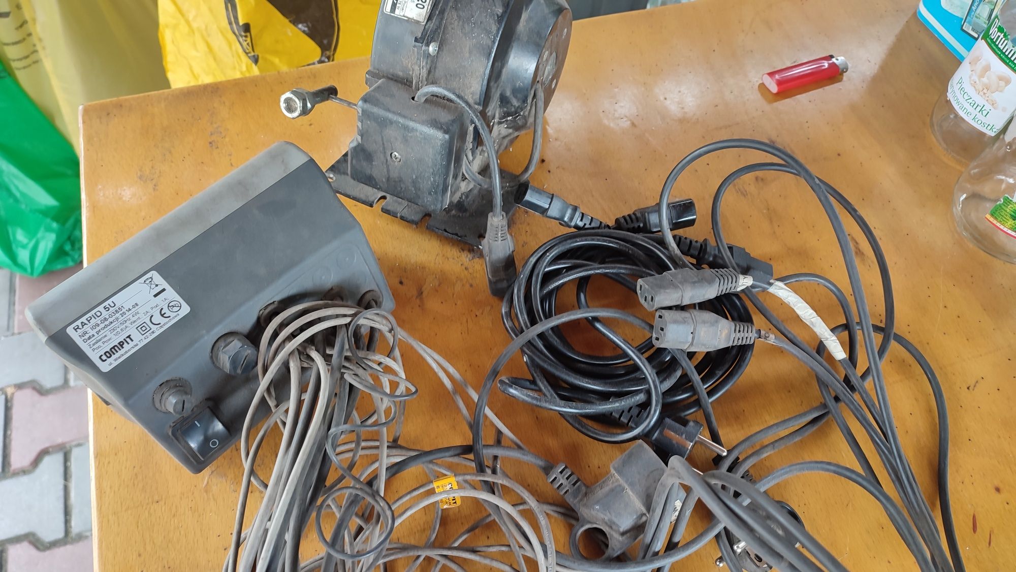 Dmuchawa wentylator WPA 120  sterownik Rapid 5u komplet