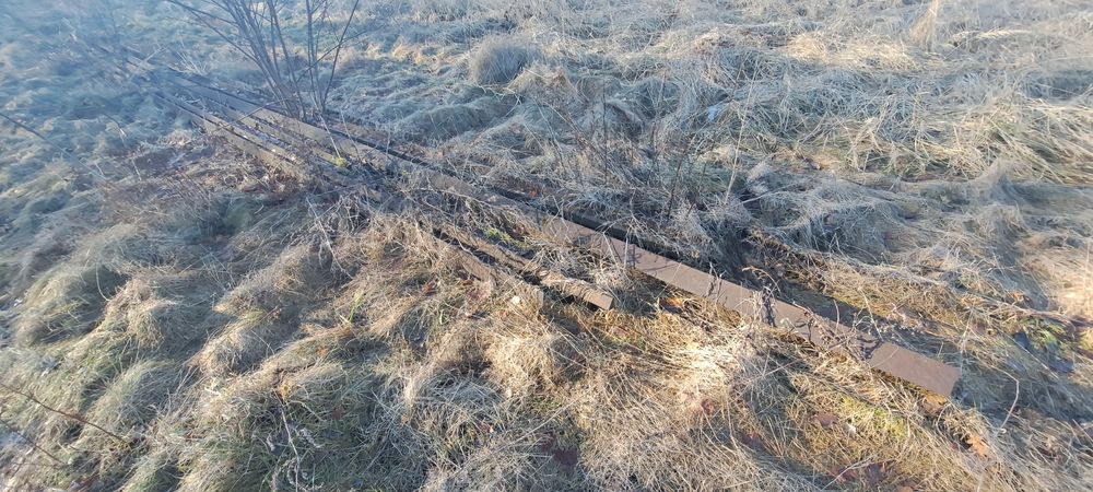 Szyny kolejowe wąskotorówka