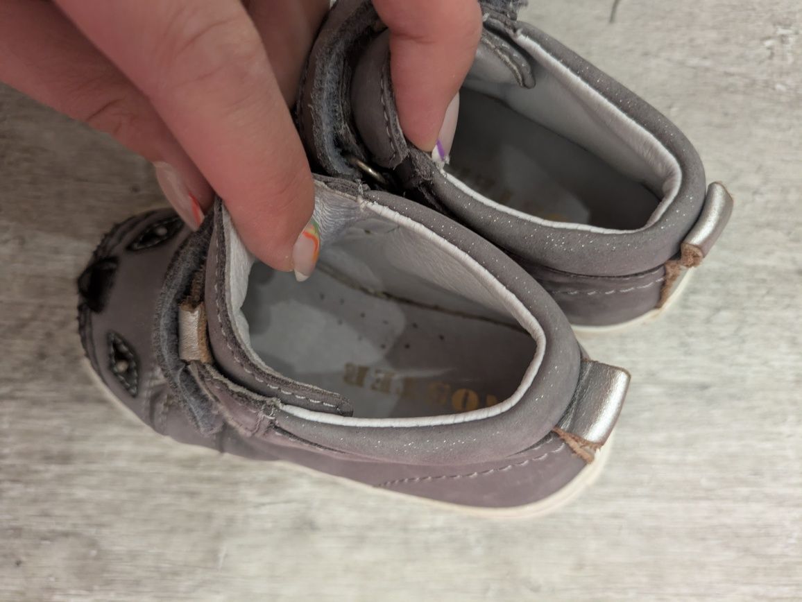 Trzewiki sneakersy zadbane mido noster skóra 22