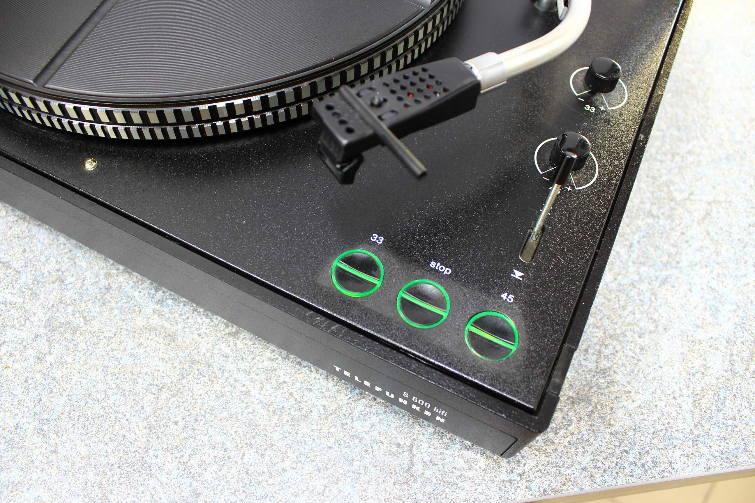 Gramofon Telefunken S 600 Shure V 15 III / Ortofon AS 212 Top Klasyk