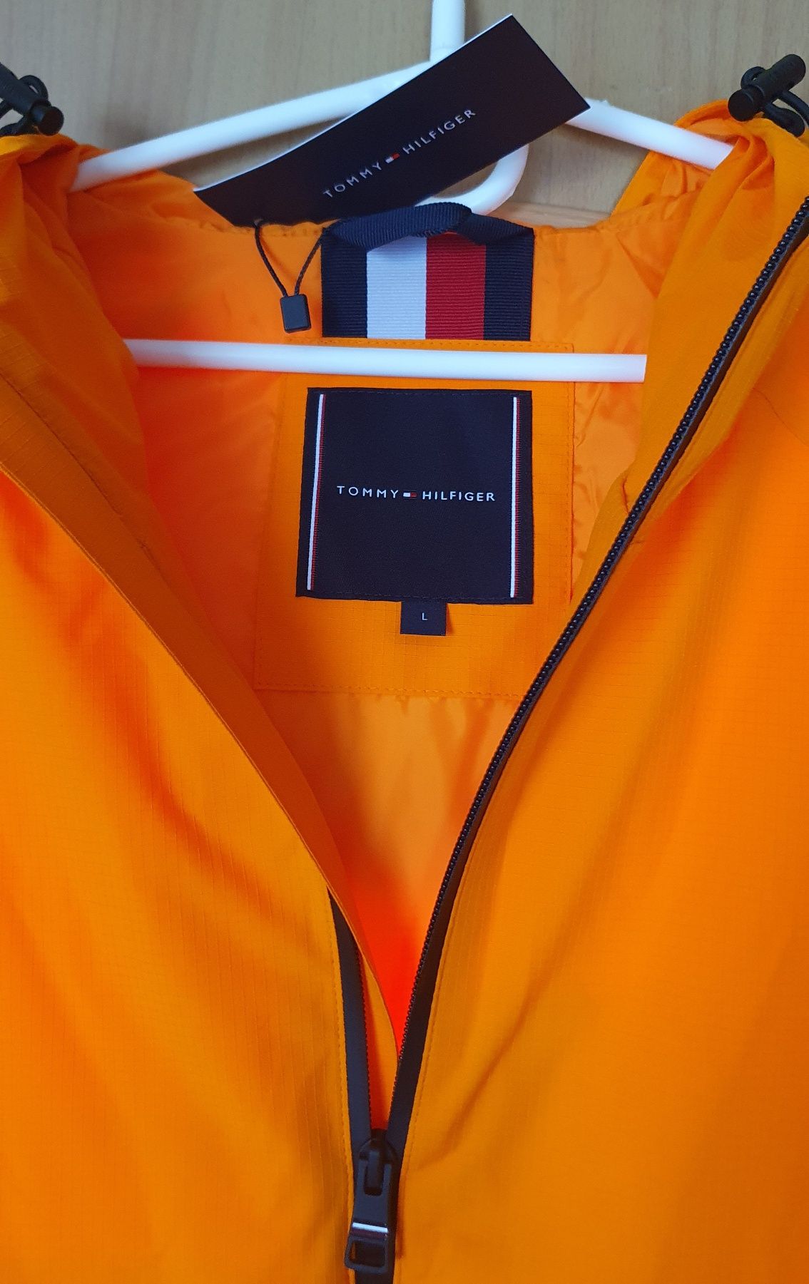 Tommy hilfiger kurtka męska kangurka wiatrówka rozmiar L tommy jeans