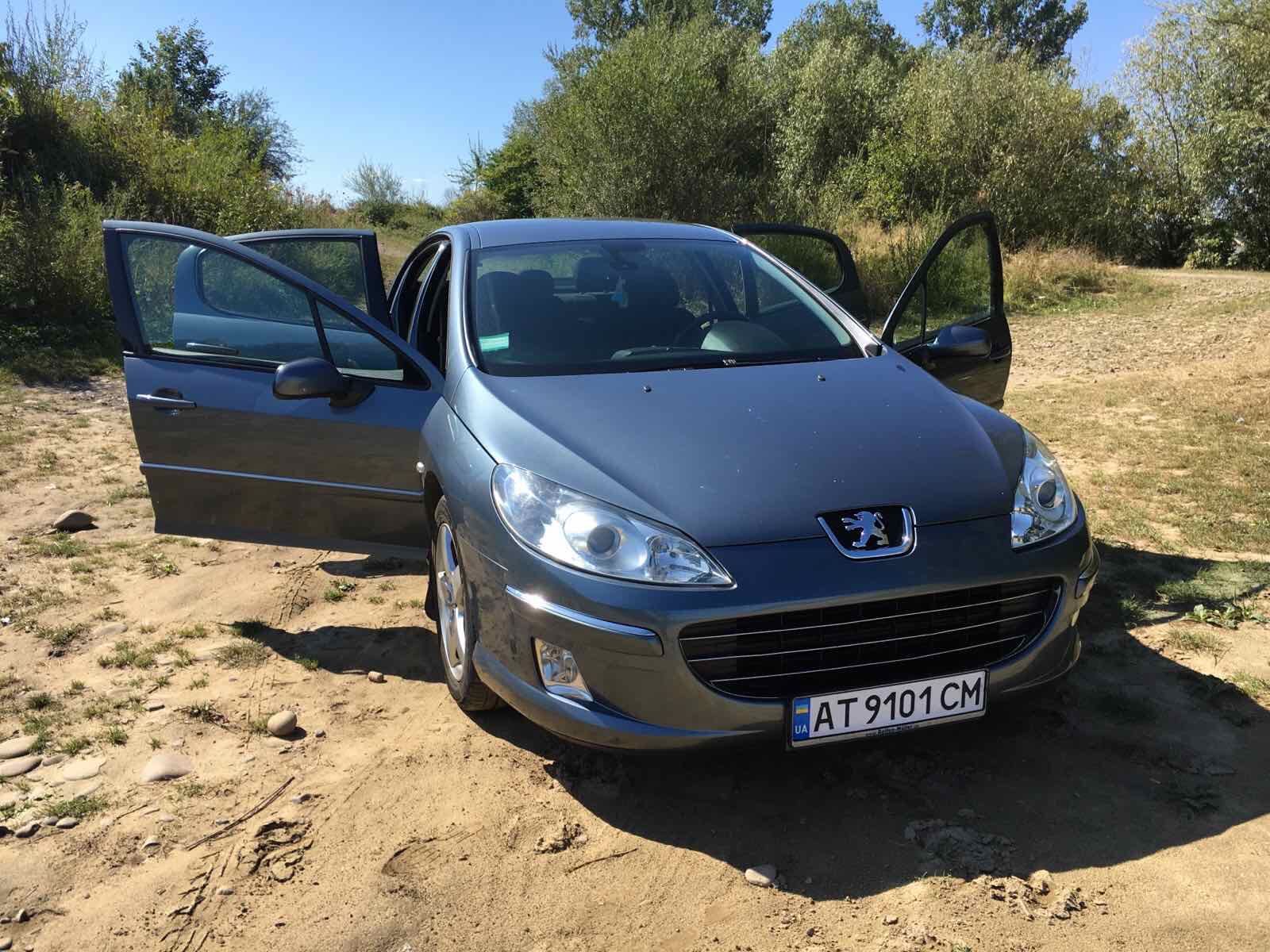 Peugeot 407 2008 рік 2.0 газ/бензин серий, сірий седан