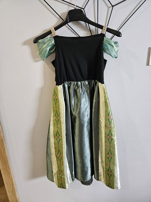 Sukienka Anny Kraina Lodu strój karnawałowy