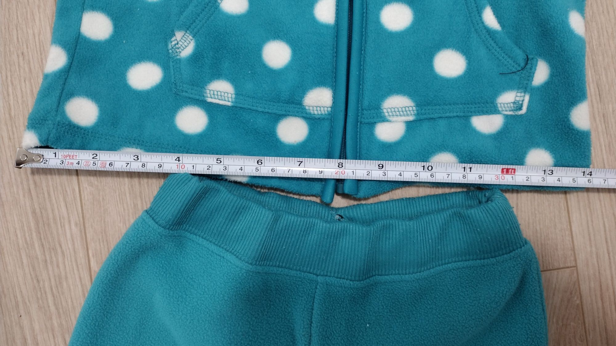 Dres polarowy dziewczęcy Toughskins z USA dla 5/6 latki
