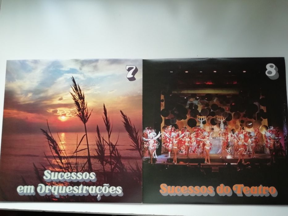 Discos vinil - "Os Maiores Sucessos da Música Portuguesa"