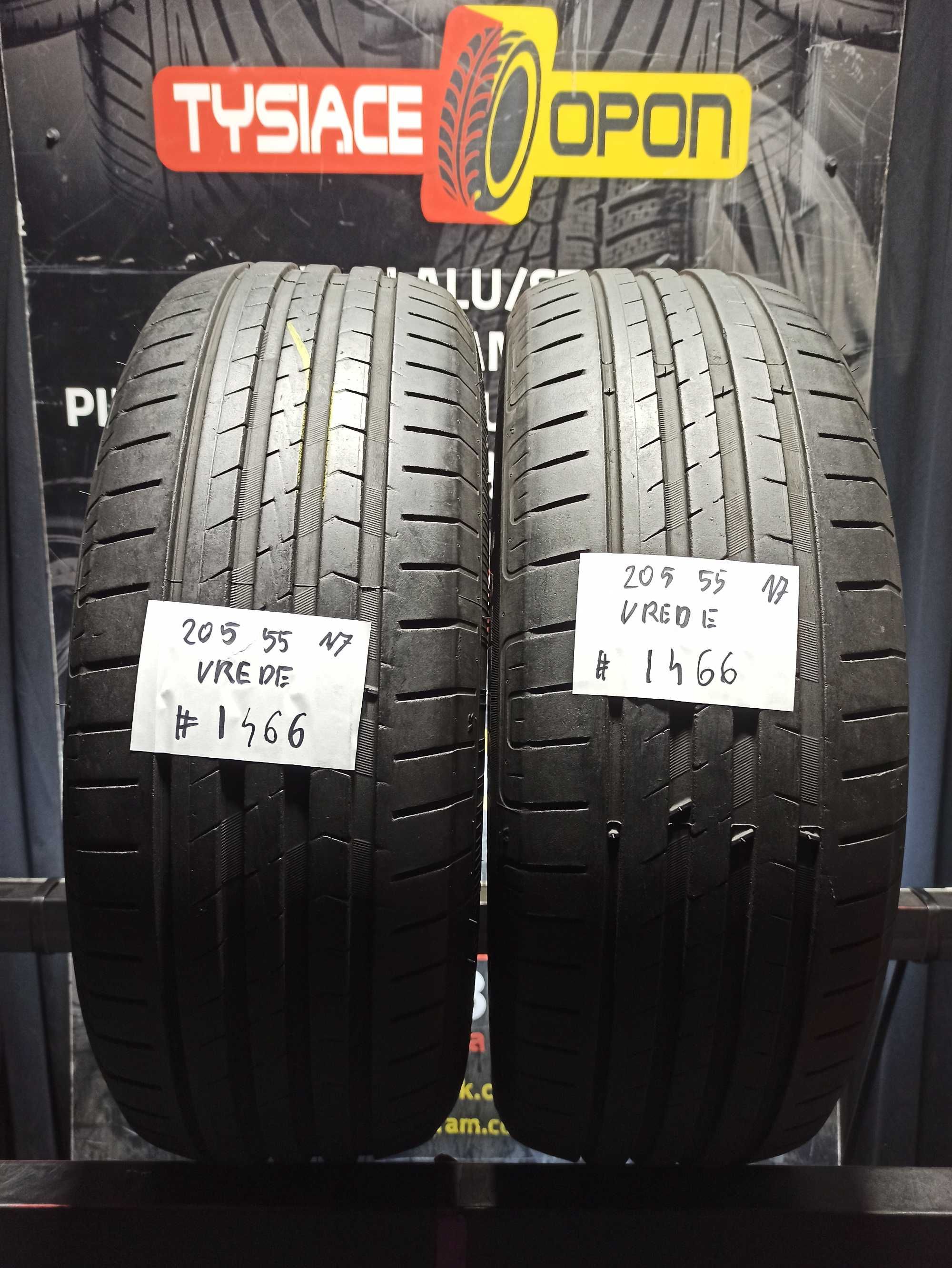 Opony Letnie 205/55/17 VREDESTEIN SPORTRAC #1466