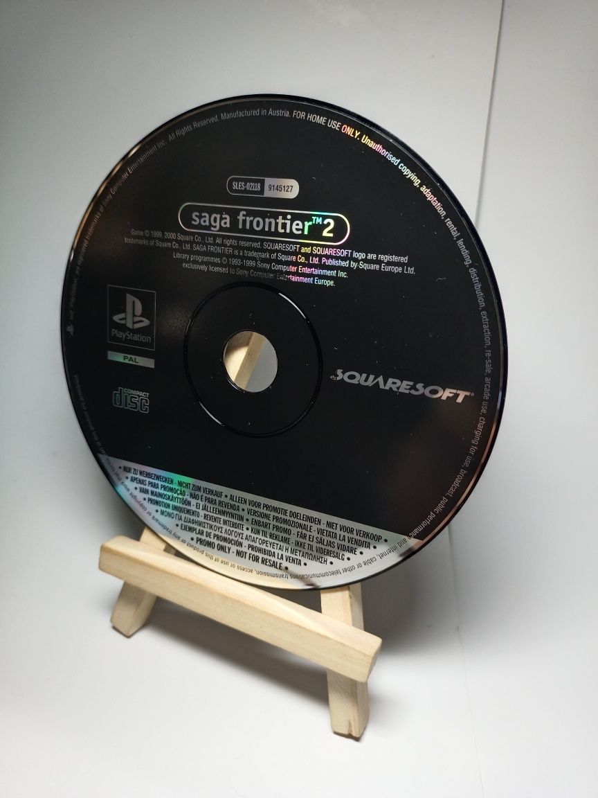 Saga Frontier 2 Wydanie Promo PS3 PS2 PS1 PSX