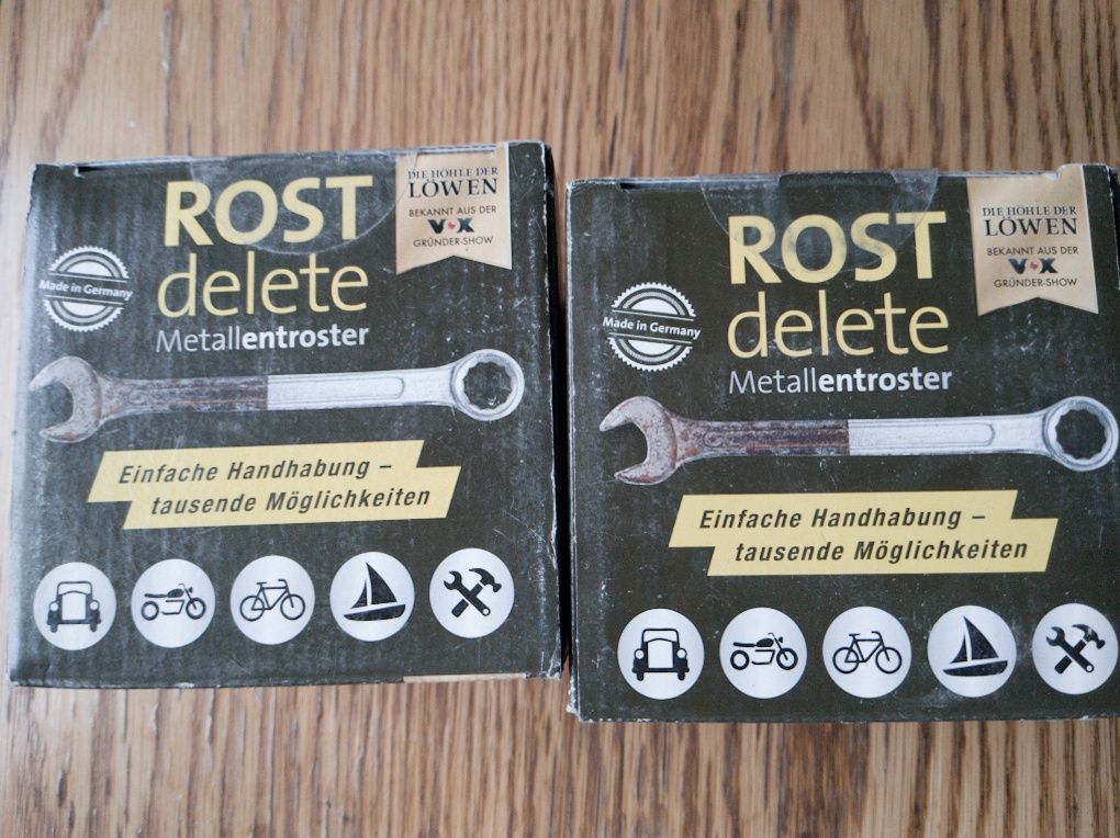 Rost delete, odrdzewiacz do metalu