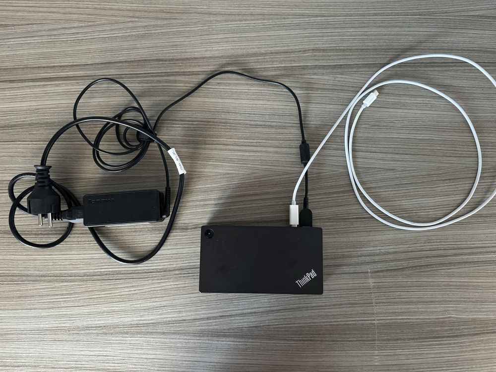 Stacja dokująca Lenovo ThinkPad USB C - Macbook M1  DisplayLink