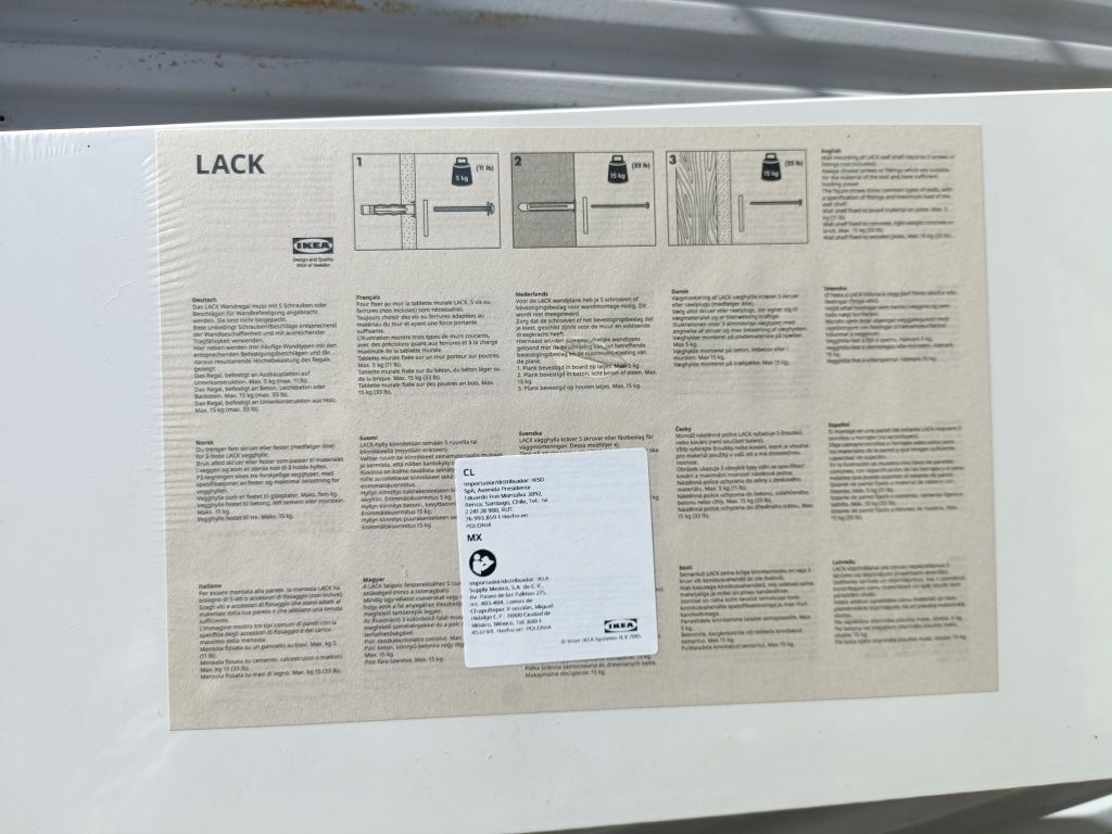 Estante de Parede IKEA Nova