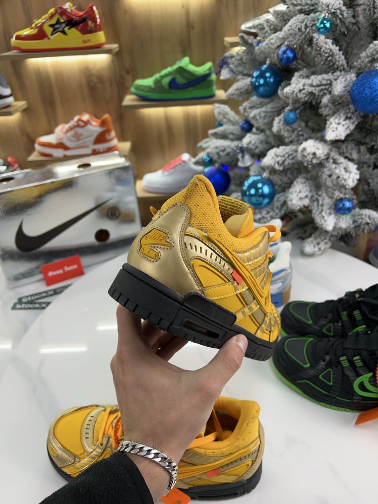Кросівки Nike Dunk Low Rubber x Off-White Yellow