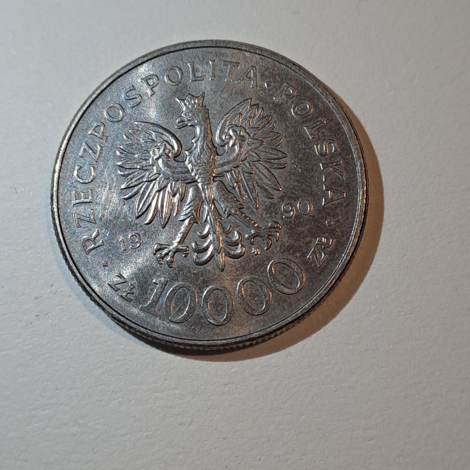 Moneta Solidarność 1990