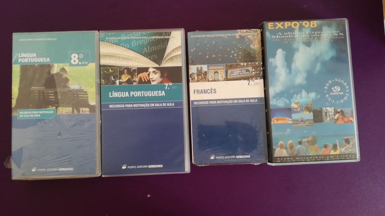 Cassetes VHS variadas v.p.ind