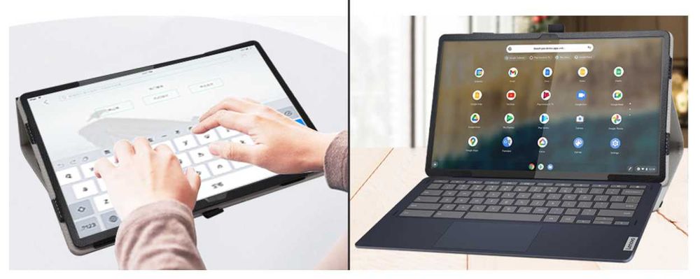 Etui skórzane do Laptop tabletu Lenovo Ideapad Duet 5 Chromebook 13,3”