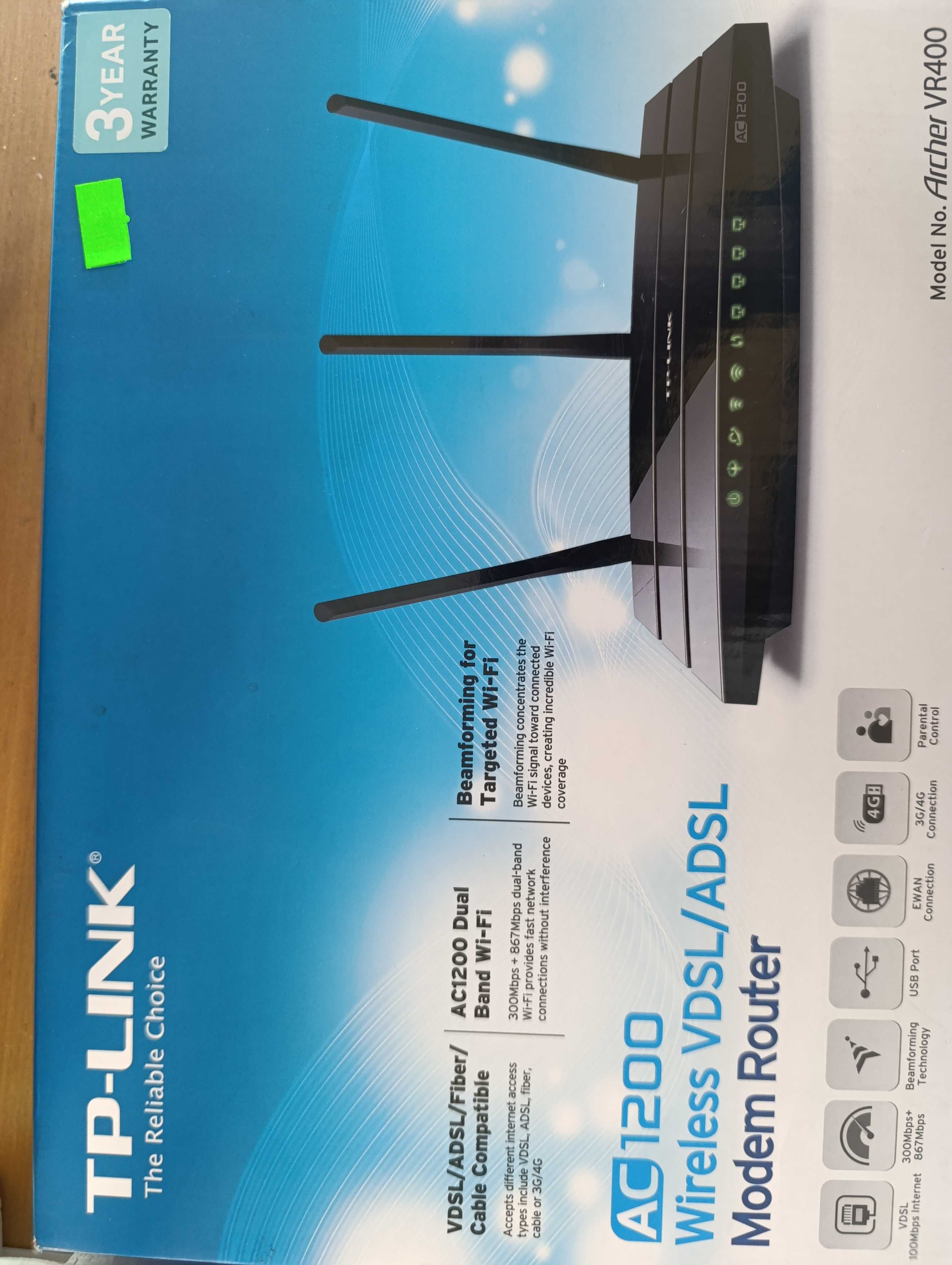 Router TP-LINK Archer Wireless VDSL/ADSL
