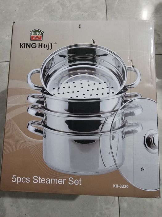 Garnki nowe do holowania na parze