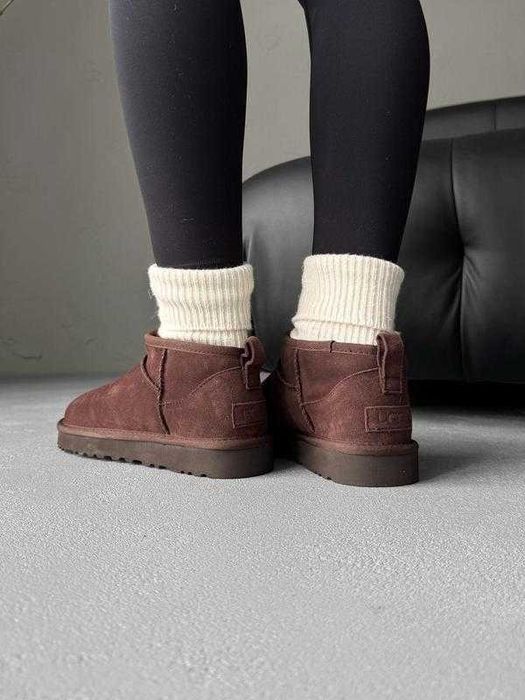 Угги/Уги/Угг/Уггі/Угі/UGG Australia Ultra Mini Chocolate/100% Овчина