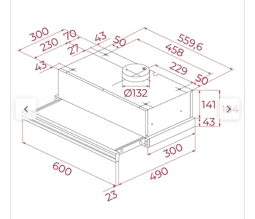 Exaustor Teka 6415 plus