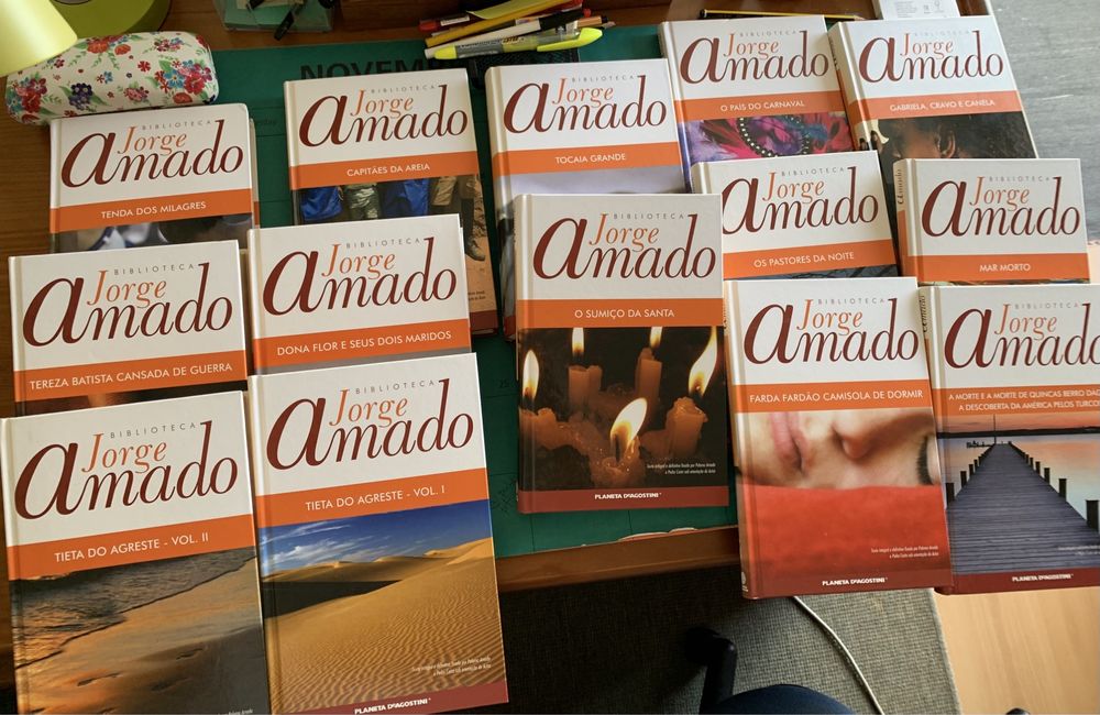 Livros de Jorge Amado - capa dura