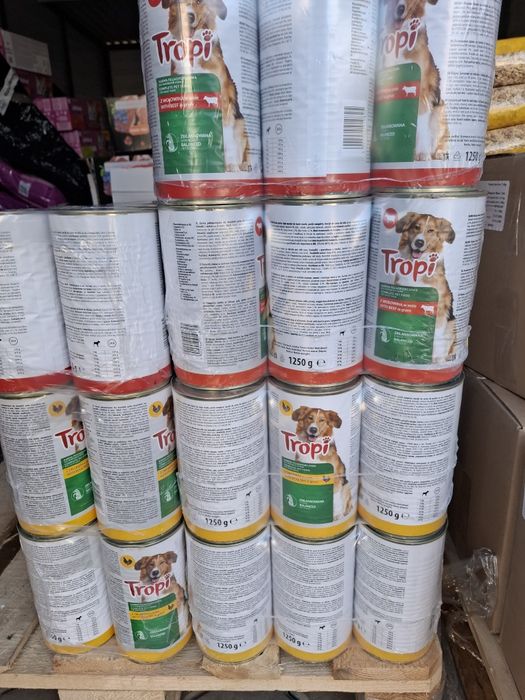 Puszki Puszka dla psa 1250 g pies mięso Wołowina kurczak