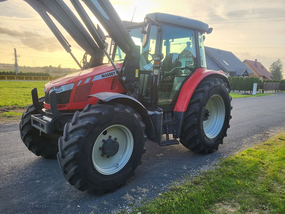Massey Ferguson 5430 Dyna-4 + Ładowacz Quicke .nie case claas fendt